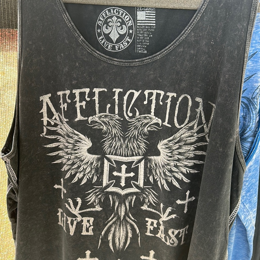 Affliction tank top